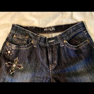 Petrol Jeans for Curvy Women, Size 10, Great Design, Soft, Stretchy, Comfortable